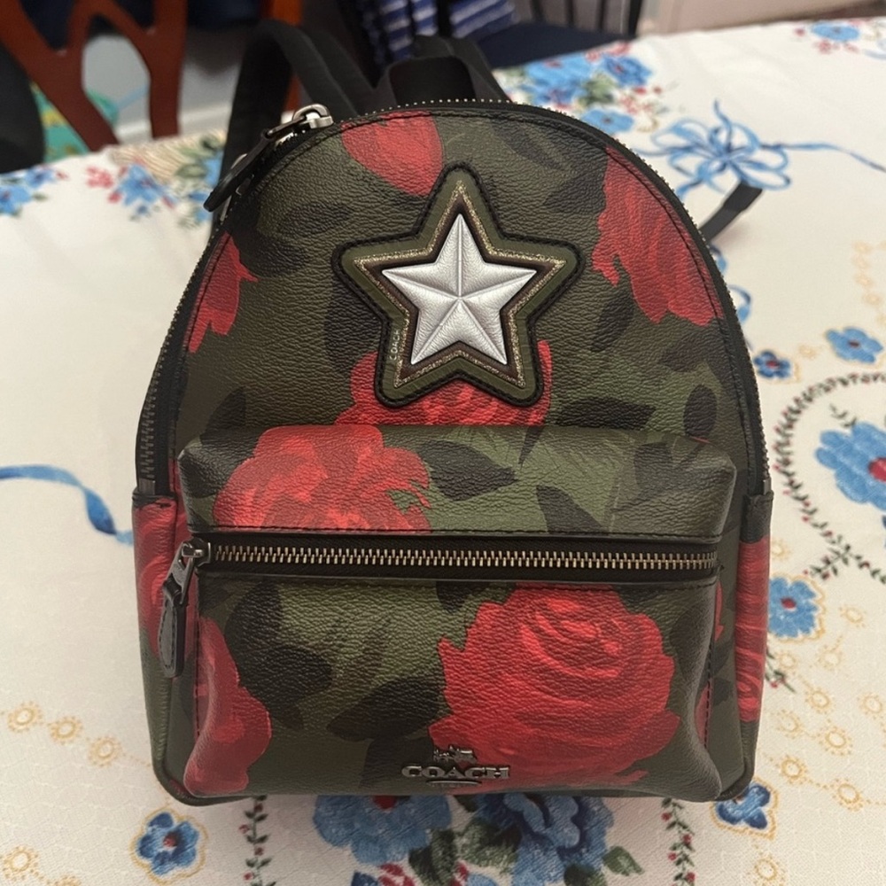 Coach Charlie mini Camouflage Backpack
